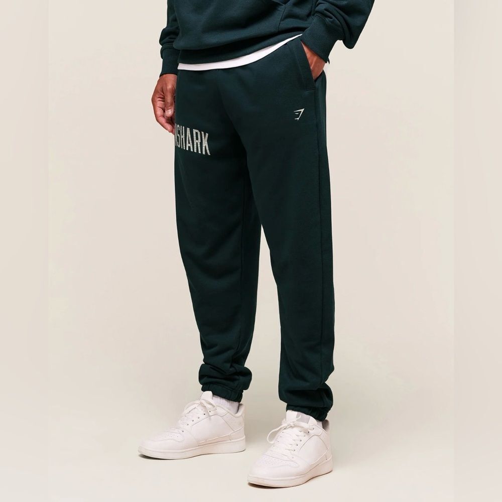Gymshark Worn Graphic Jogger Small Blue NWT IN PACKAGE